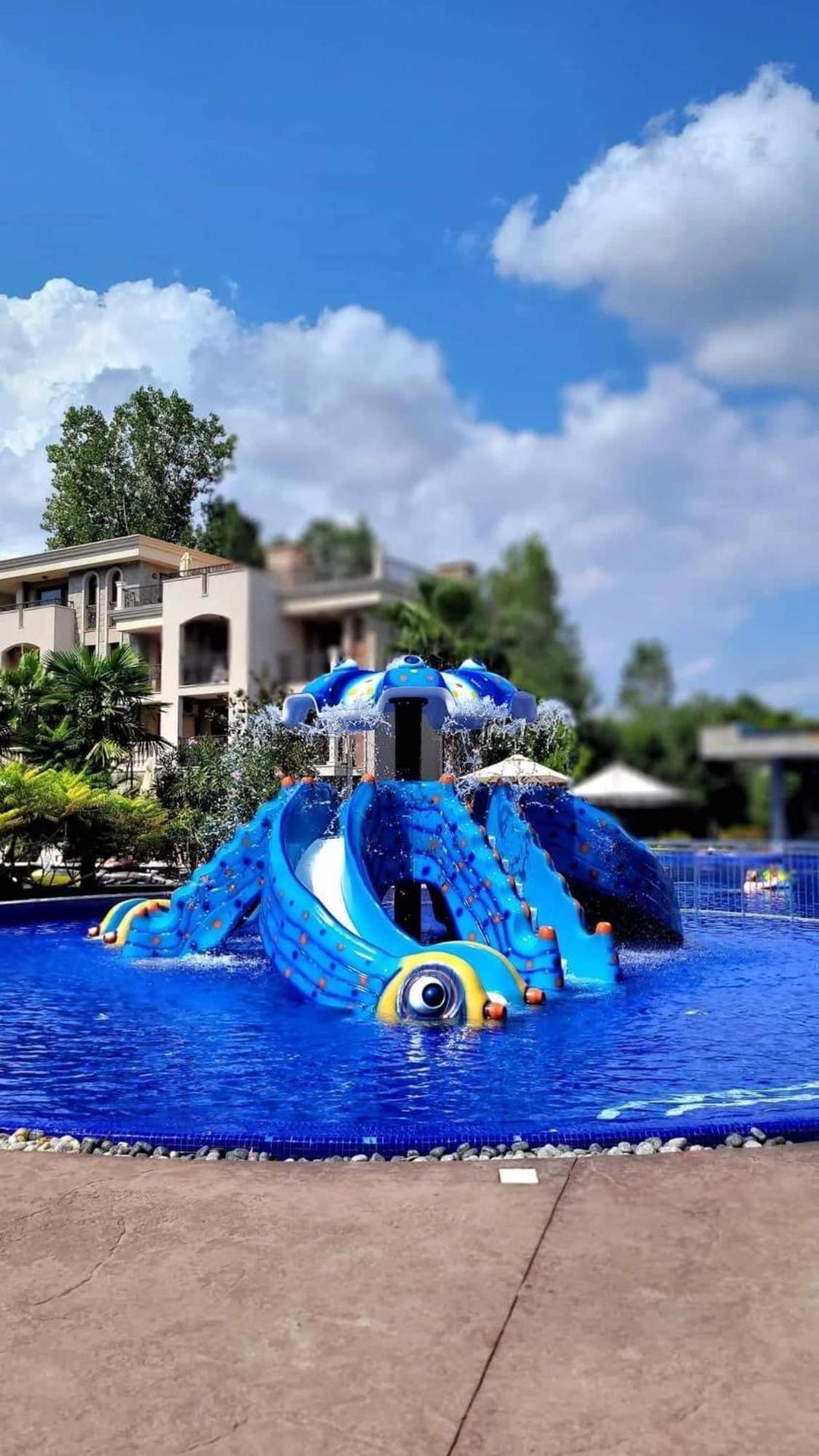 Wonderful Deluxe Appartement In Cascadas Family Resort 阳光海滩 外观 照片