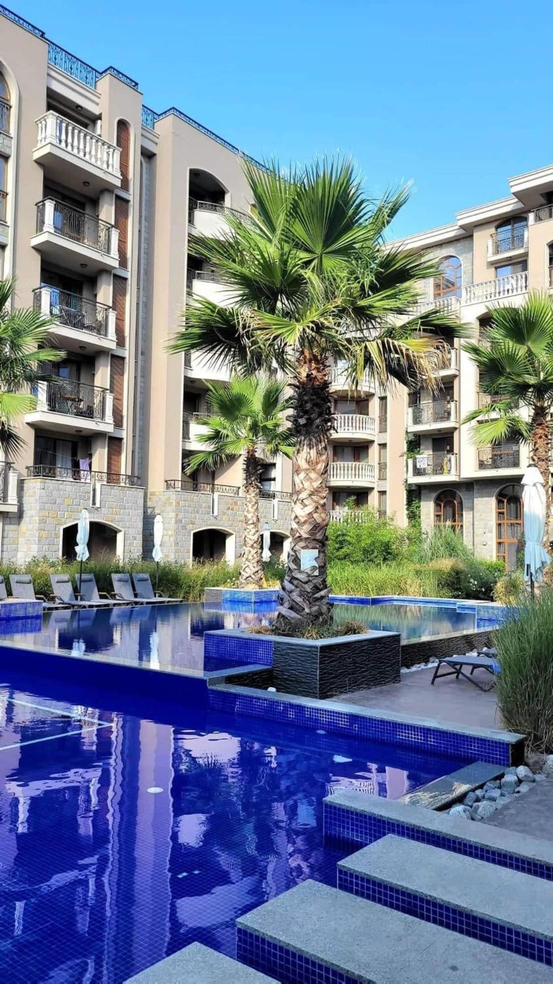 Wonderful Deluxe Appartement In Cascadas Family Resort 阳光海滩 外观 照片